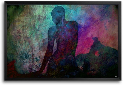 74% OFF on Lazy Rich Painting Fp00004498 Framed Photographic Paper