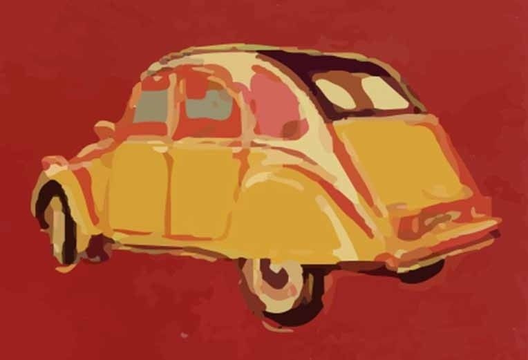 50% OFF on Vintage Car Fine Art Print