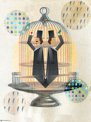 Are you watching closely? Paper Print