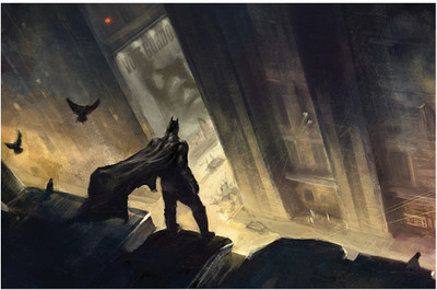 75% OFF on Artmagik Batman Dark Night Poster Fine Art Print 75% OFF on Artmagik Batman Dark Night Poster Fine Art Print