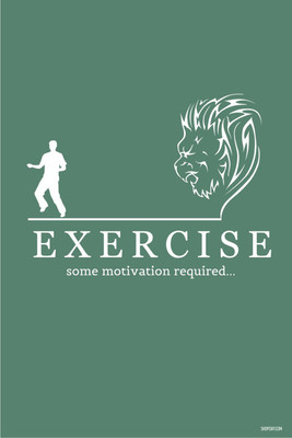 16% OFF on Poster - Health Poster - Exercise Paper Print 16% OFF on Poster - Health Poster - Exercise Paper Print