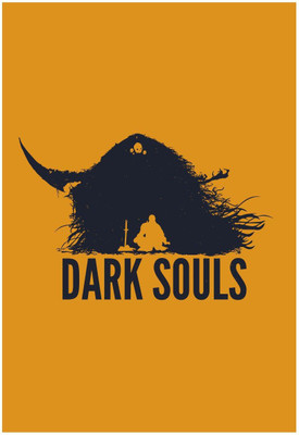 62% OFF on Dark Souls Prepare to Die Video Game Poster Paper Print