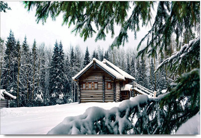 34% OFF on Amy Winters Little Hut 3D Poster