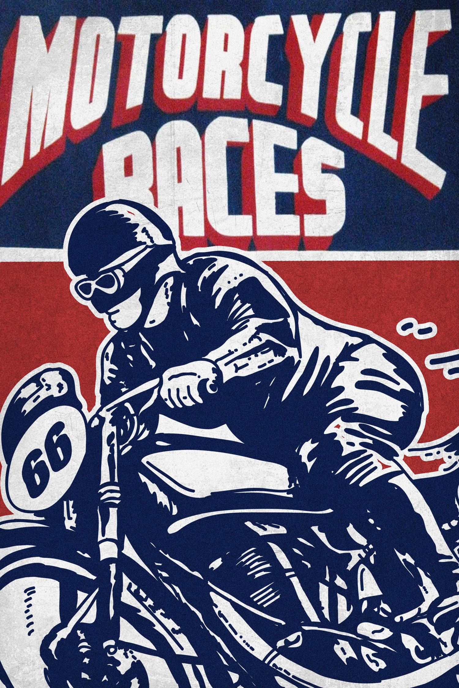 Vintage Motorcycle Racing Posters 110