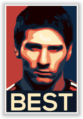50% OFF on Posterguy Lionel Messi Barcelona Best Football And Sports Legends Poster Paper Print