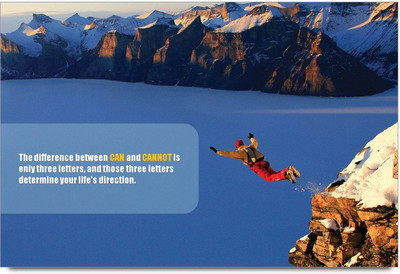 77% OFF on Shoprock Pure Motivating Quote Photographic Paper