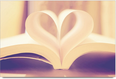 75% OFF on Amy The Open Heart Pattern Book 3D Poster