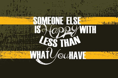62% OFF on StyBuzz something else is happy quote poster Photographic Paper