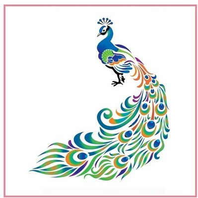61% OFF on Canvas Art Gallery ? 93 Peacock with Lakering Print Fine Art Print