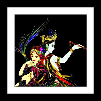 33% OFF on Thousnad Brushes Frameless RD-14: Radha Krishna 8