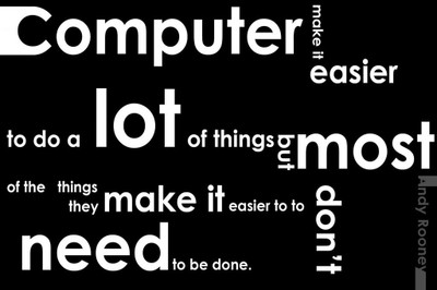 75% OFF on Technology Computer Quote Poster Photographic Paper
