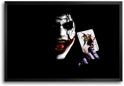 46% OFF on ShopMantra Joker Laughing Laminated Frame Poster Paper Print 46% OFF on ShopMantra Joker Laughing Laminated Frame Poster Paper Print