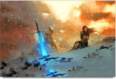 75% OFF on Epic Fantasy Paper Print