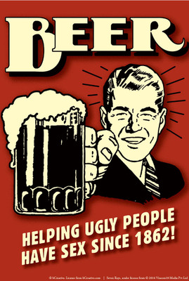 37% OFF on bCreative Beer Helping Ugly People Have Sex Since 1862! (Officially Licensed) Paper Print 37% OFF on bCreative Beer Helping Ugly People Have Sex Since 1862! (Officially Licensed) Paper Print
