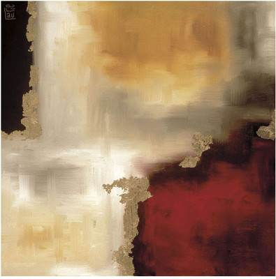 Montage - Crimson Accent I Fine Art Print