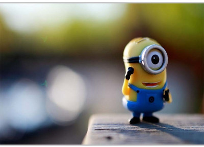 37% OFF on Cute MinionPoster (18 x 12 Inches) by Shopkeeda Paper Print