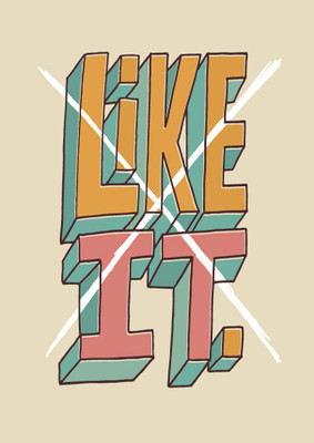 52% OFF on Like It Fine Art Print