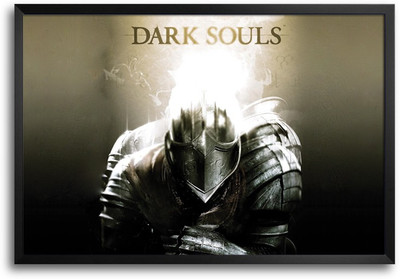46% OFF on Dark Souls Gamer Artwork Laminated Framed Paper Print