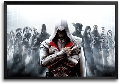 46% OFF on ShopMantra Assasins Creed Laminated Frame Poster Paper Print