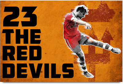 53% OFF on ShopMantra Luke Shaw Footballer Poster Paper Print