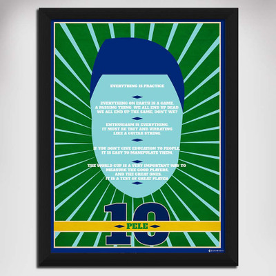 Pele Quotes Canvas Art