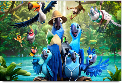 34% OFF on Amy Cute Rio 2 Family Paper Print 34% OFF on Amy Cute Rio 2 Family Paper Print