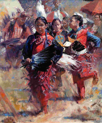 43% OFF on Elite Collection Frameless Painting Western-0064 Canvas Art