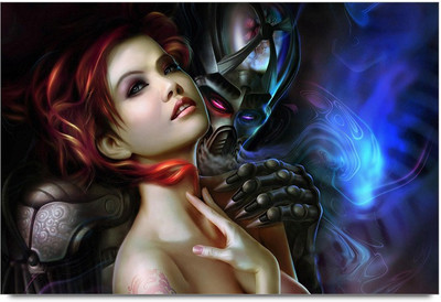 34% OFF on Anime Fantasy Girl Paper Print 34% OFF on Anime Fantasy Girl Paper Print