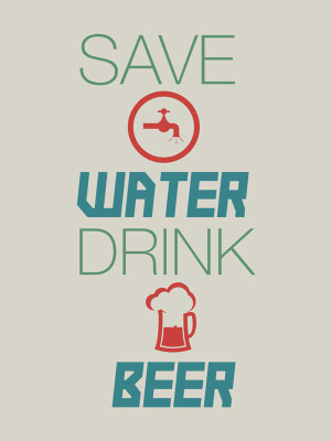 6% OFF on Save Water Drink Beer 2 Paper Print 6% OFF on Save Water Drink Beer 2 Paper Print