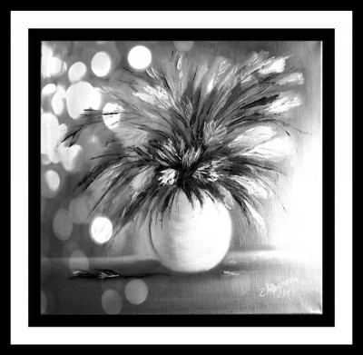 33% OFF on Flower Pot Painting Fine Art Print