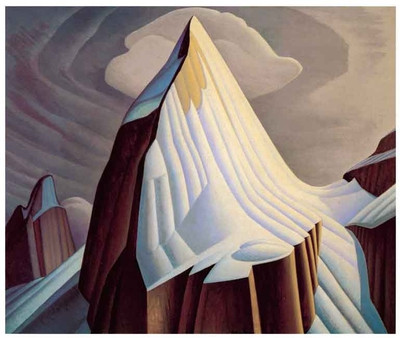 Montage - Mount Lefroy Fine Art Print