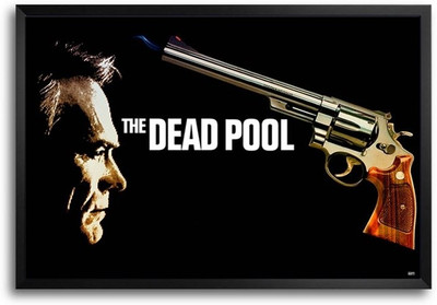 74% OFF on Dead Pool Pistol Fp00004223 Framed Photographic Paper