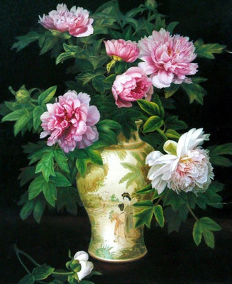 81% OFF on meSleep flowerpot Canvas Pianting without Frame Canvas Art