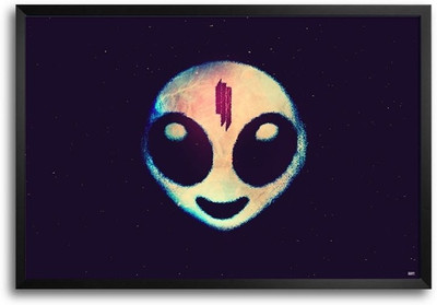 53% OFF on Amazing Alien Fp00004511 Framed Photographic Paper