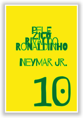 37% OFF on Posterguy Neymar Jr Brazil Brazil Football Poster Paper Print