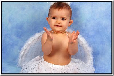 66% OFF on Cute Baby Girl Poster Paper Print