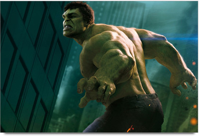 62% OFF on Destroying Hulk Paper Print 62% OFF on Destroying Hulk Paper Print