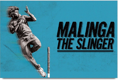53% OFF on Malinga The Slinger Laminated Poster Paper Print