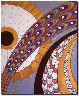 69% OFF on Stybuzz Blue Abstract Art Canvas Art