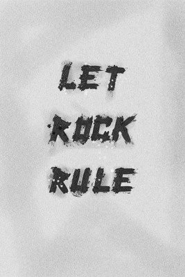 6% OFF on Let Rock Rule Paper Print