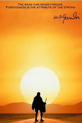 40% OFF on M K Gandhi Poster Paper Print