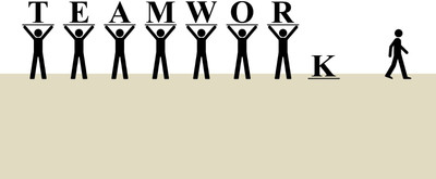 71% OFF on Artmagik Teamwork Poster Fine Art Print