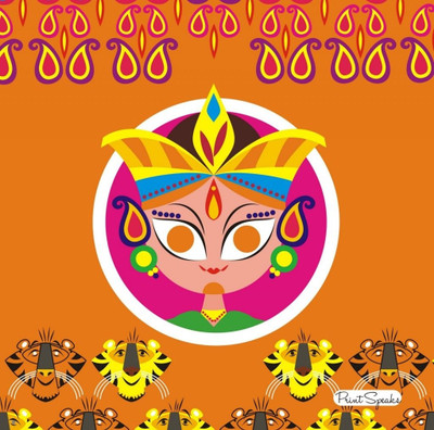 Jai Ambe Canvas Art Without frame Canvas Art