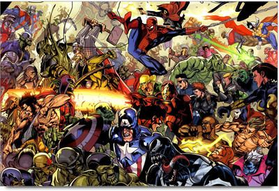 62% OFF on Comic Superheroes,Captain America Paper Print 62% OFF on Comic Superheroes,Captain America Paper Print