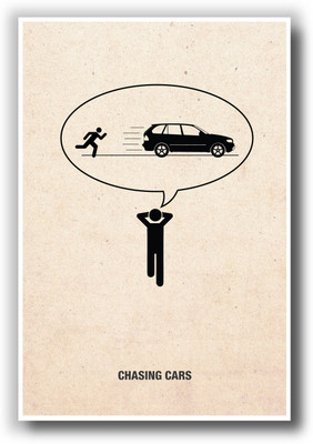 27% OFF on PosterGuy Snow Patrol Chasing Cars Inspired Poster Paper Print 27% OFF on PosterGuy Snow Patrol Chasing Cars Inspired Poster Paper Print