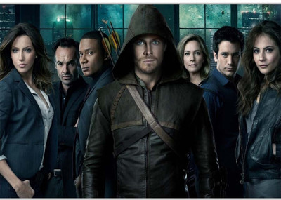 37% OFF on Arrow Characters Poster (18 x 12 Inches) by Shopkeeda Paper Print