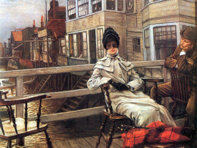8% OFF on On the ferry waiting #1 by Tissot Canvas Art 8% OFF on On the ferry waiting #1 by Tissot Canvas Art