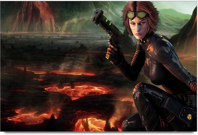 75% OFF on The Black Women Paper Print