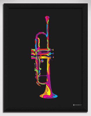 Trumpet - Pop Canvas Art