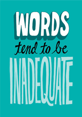 52% OFF on Words Inadequate Fine Art Print